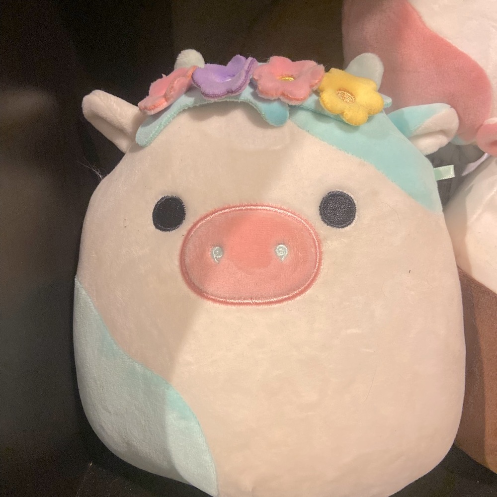 Belena the cow squishmallow 🐮💙🤍